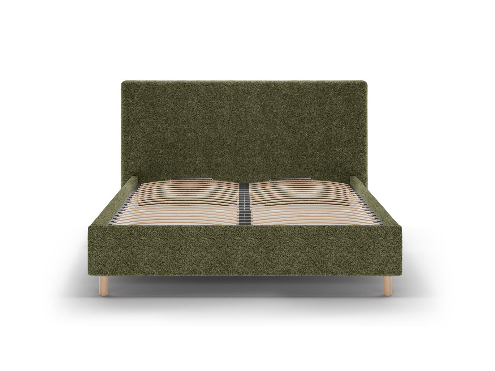 Elegantes Eloise Bett mit praktischem Stauraum und stilvollem Kopfteil in 140 cm Breite, ideal für moderne Schlafzimmer.