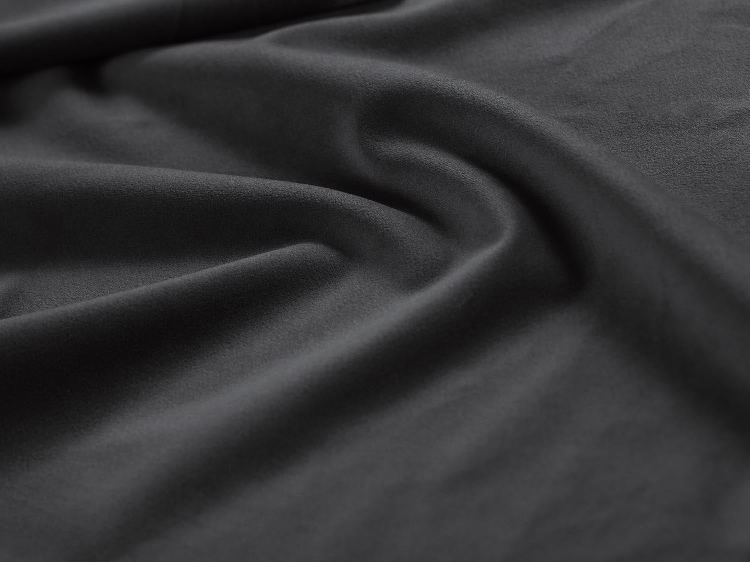 Bellis Velour Bett mit Stauraum und Headboard  160cm in Grey präsentiert im Onlineshop von KAQTU Design AG. Bett ist von Micadoni