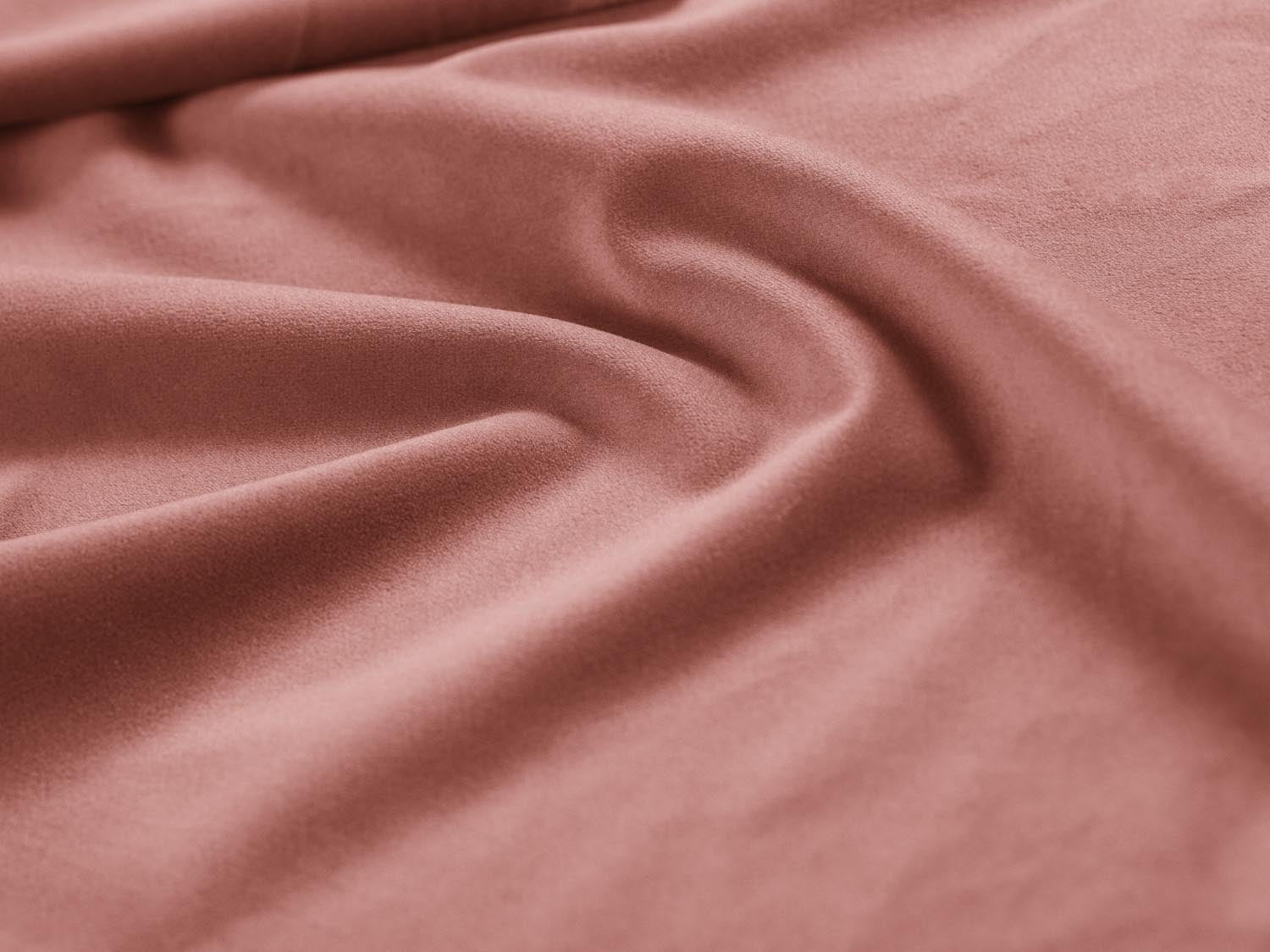 Kaelle Velour Bett mit Stauraum und Headboard  180cm in Pink präsentiert im Onlineshop von KAQTU Design AG. Bett ist von Micadoni