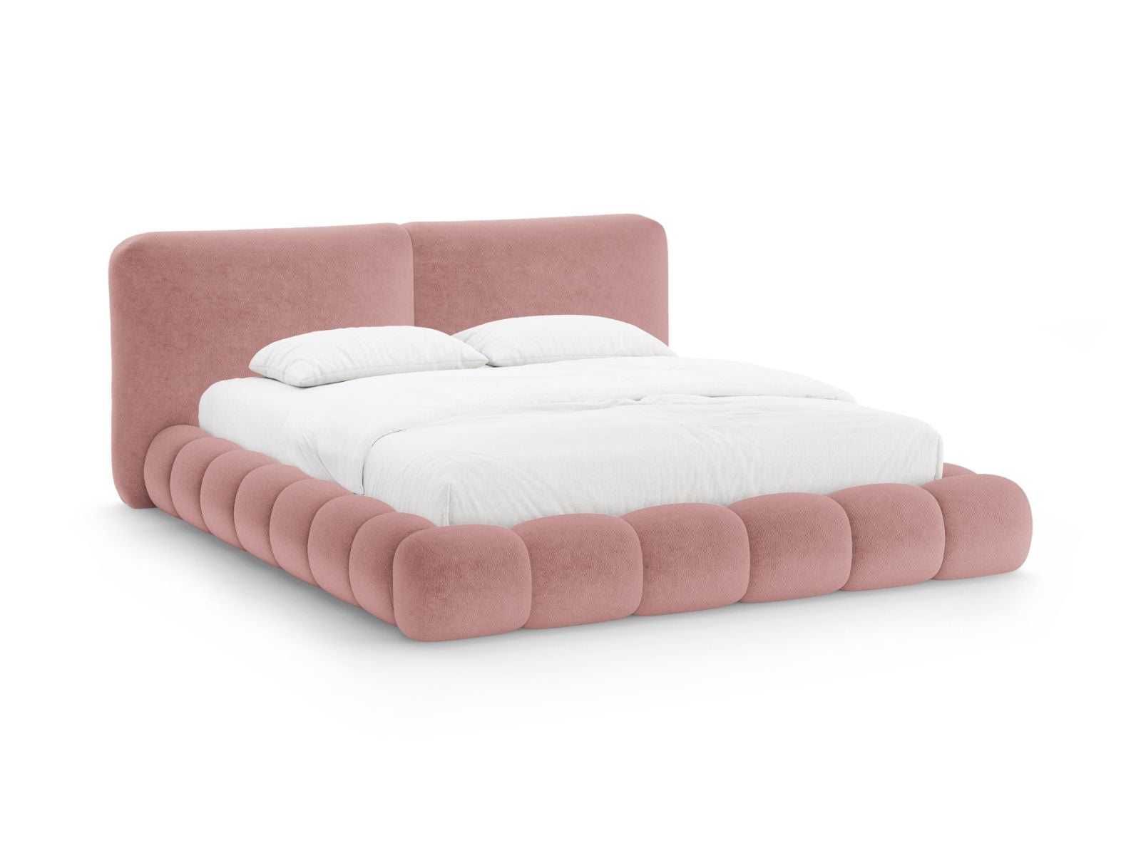 Solange Bett mit Stauraum mit Kopfteil 160cm in Pink-Perfect Harmony präsentiert im Onlineshop von KAQTU Design AG. Bett ist von Micadoni
