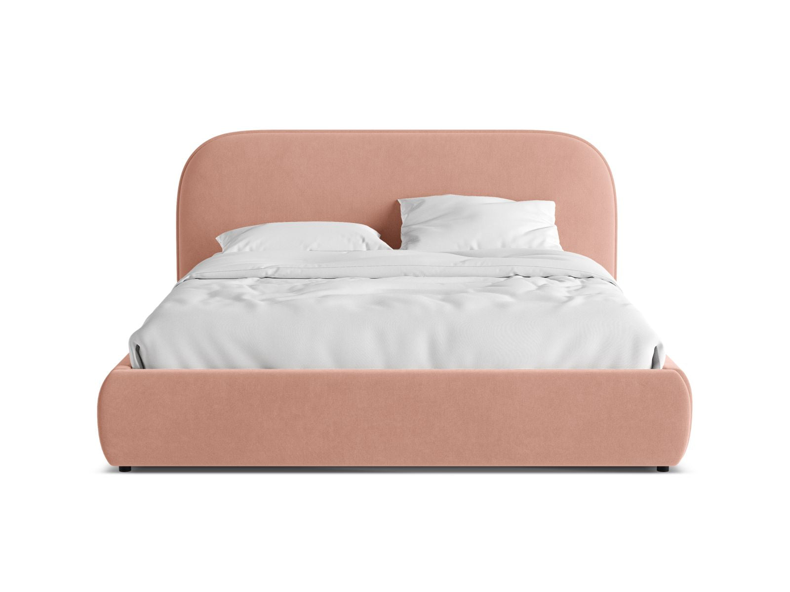 Elegantes Murada Bett mit 160 cm Kopfteil von Micadoni, ideal für moderne Schlafzimmer und gemütliche Schlafumgebungen.