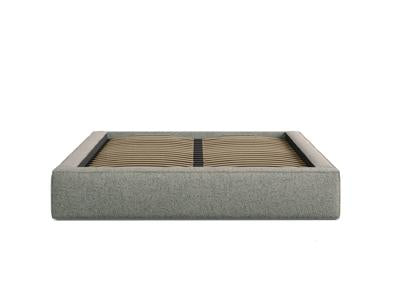 Susan Bett mit Stauraum 180cm in Moss Green Melange-Puente präsentiert im Onlineshop von KAQTU Design AG. Bett ist von Micadoni