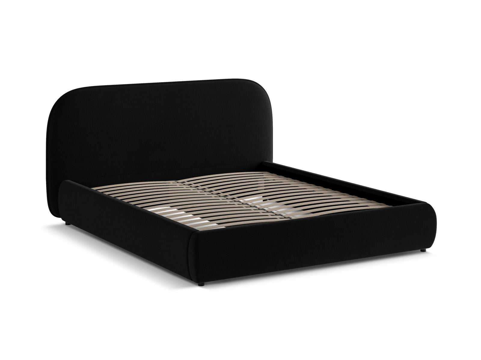 Modernes Murada Bett mit 180 cm hohem Kopfteil, ideal für stilvolle Schlafzimmergestaltung und optimalen Komfort.