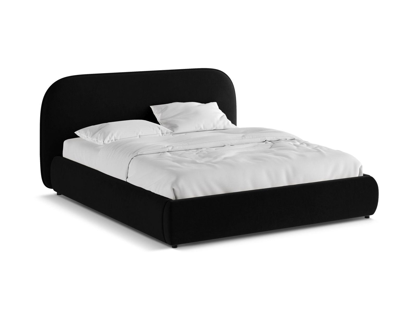 Stilvolles Murada Bett mit 180 cm hohem Kopfteil, ideal für zeitgemäße Schlafzimmergestaltung und optimalen Schlafkomfort.