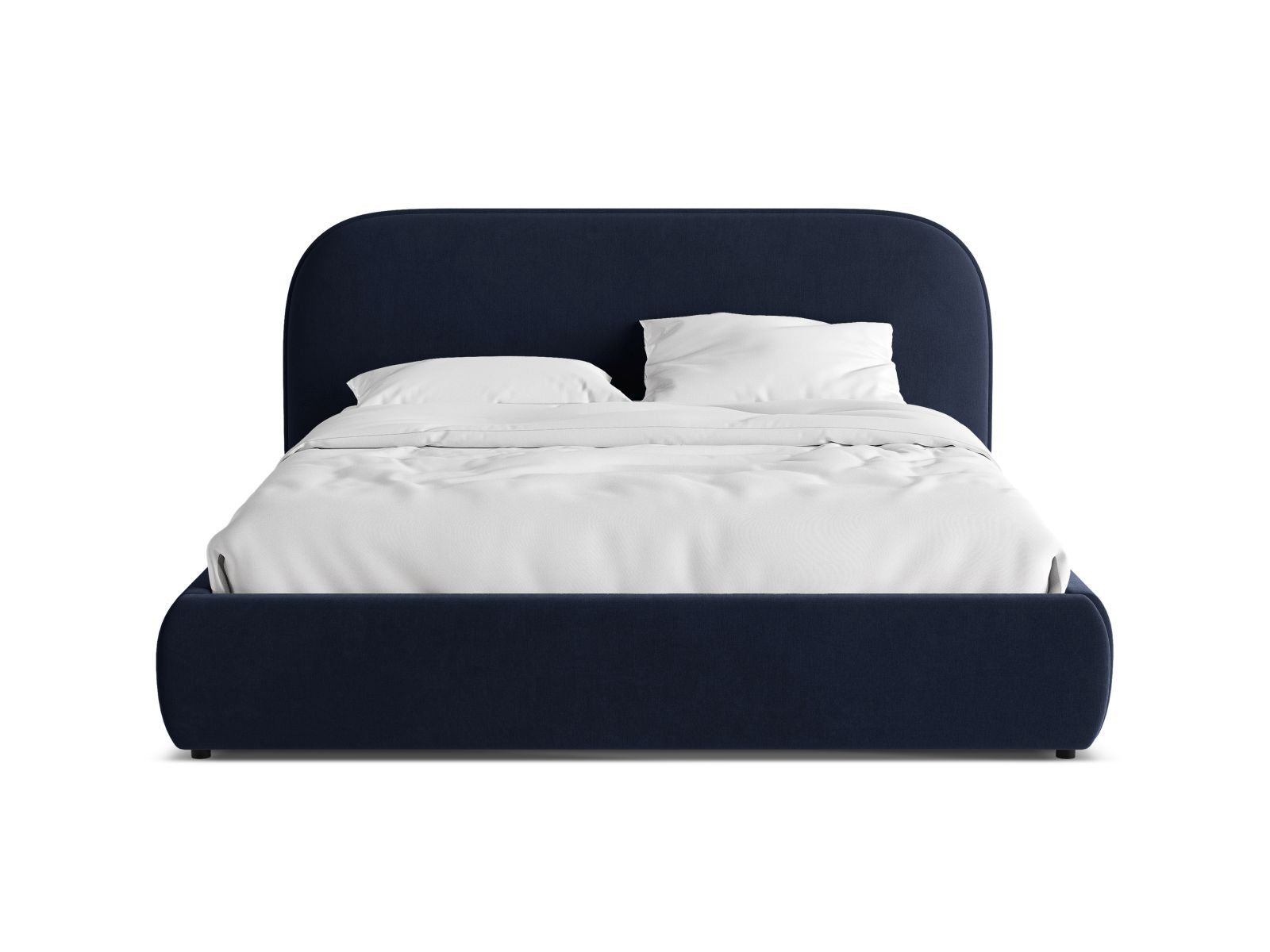 Stilvolles Murada Bett mit 180 cm hohem Kopfteil von Micadoni, perfekt für zeitgemäße Schlafzimmergestaltung und erholsame Nächte.