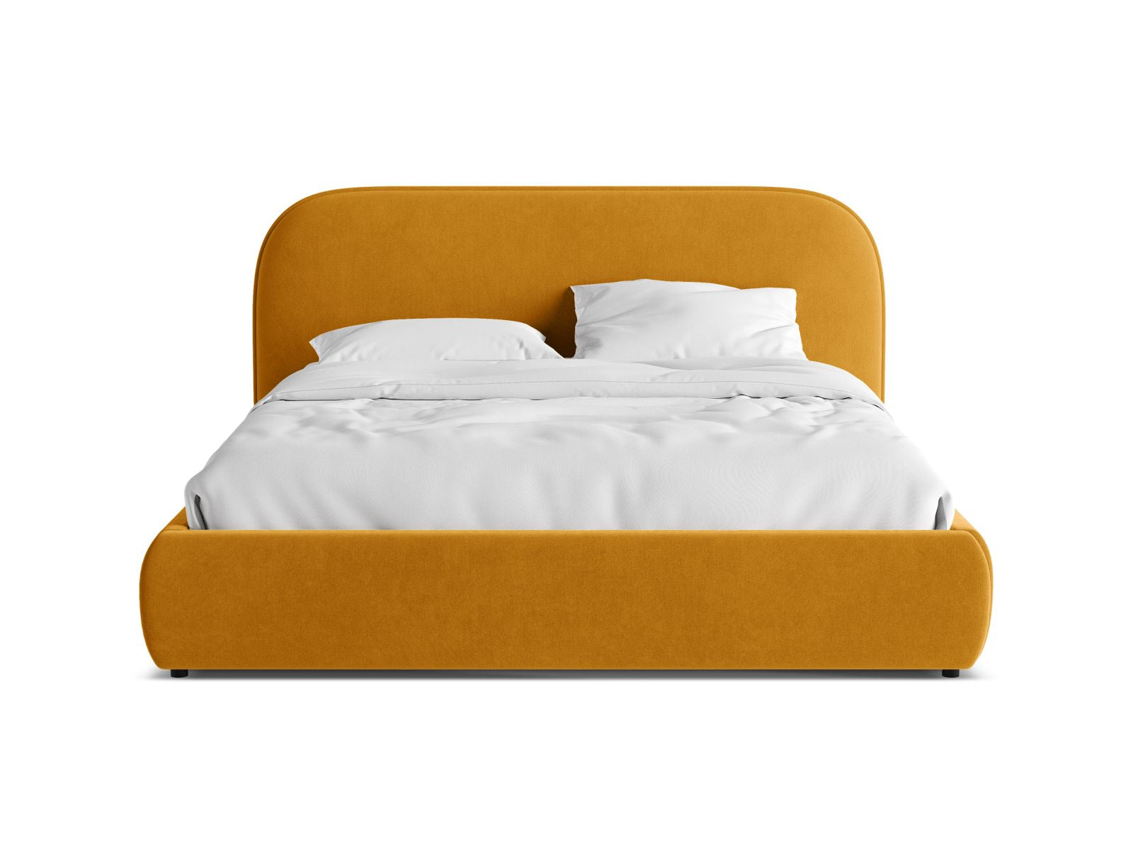 Stilvolles Murada Bett mit 180 cm hohem Kopfteil von Micadoni, perfekt für zeitgemäße Schlafzimmergestaltung und optimalen Komfort.