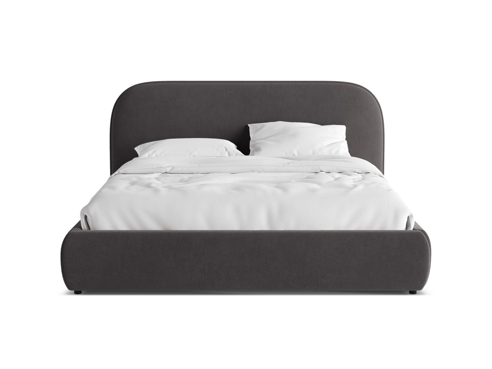 Stilvolles Murada Bett mit 180 cm hohem Kopfteil, ideal für zeitgemäße Schlafzimmergestaltung und optimalen Schlafkomfort.