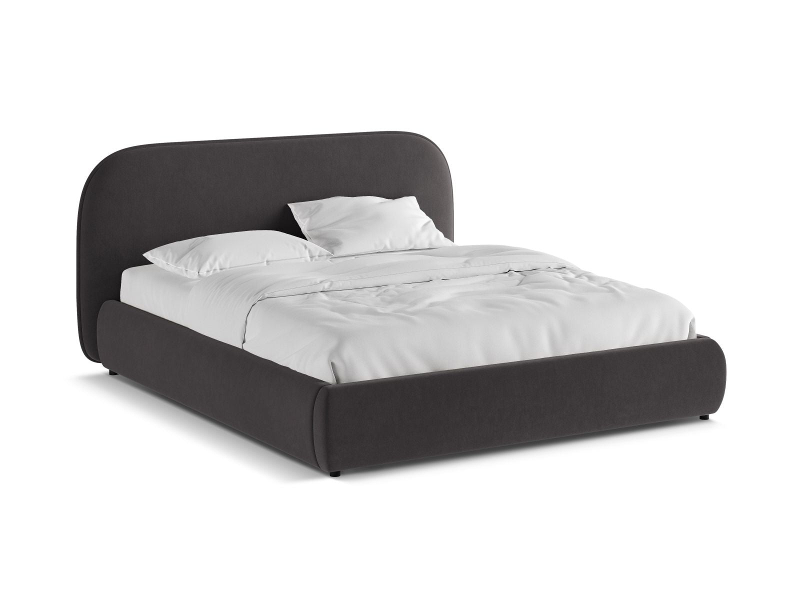 Elegantes Murada Bett mit 180 cm Kopfteil, perfekt für moderne Schlafzimmer und bietet hohen Schlafkomfort.