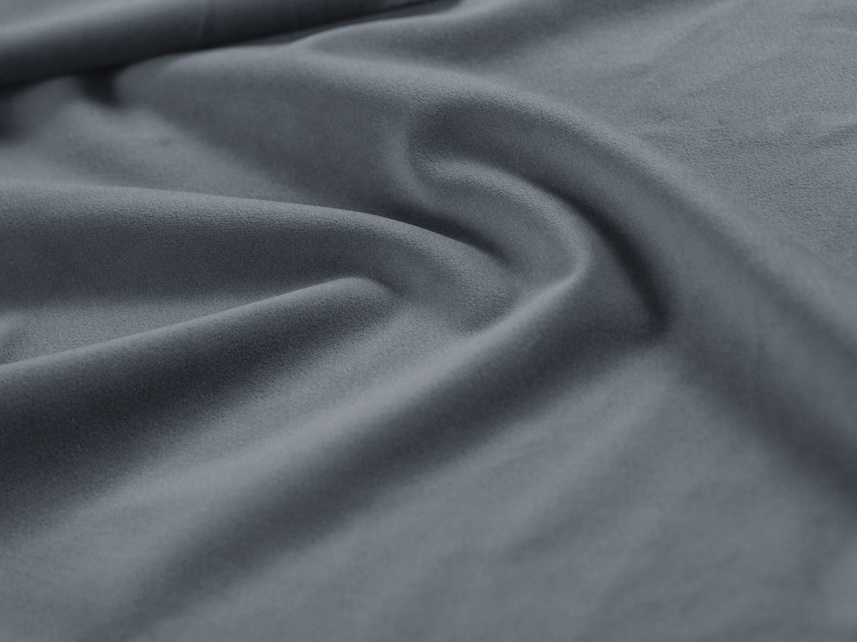 Susan Bett mit Stauraum 180cm in Light Blue-Bluvel präsentiert im Onlineshop von KAQTU Design AG. Bett ist von Micadoni