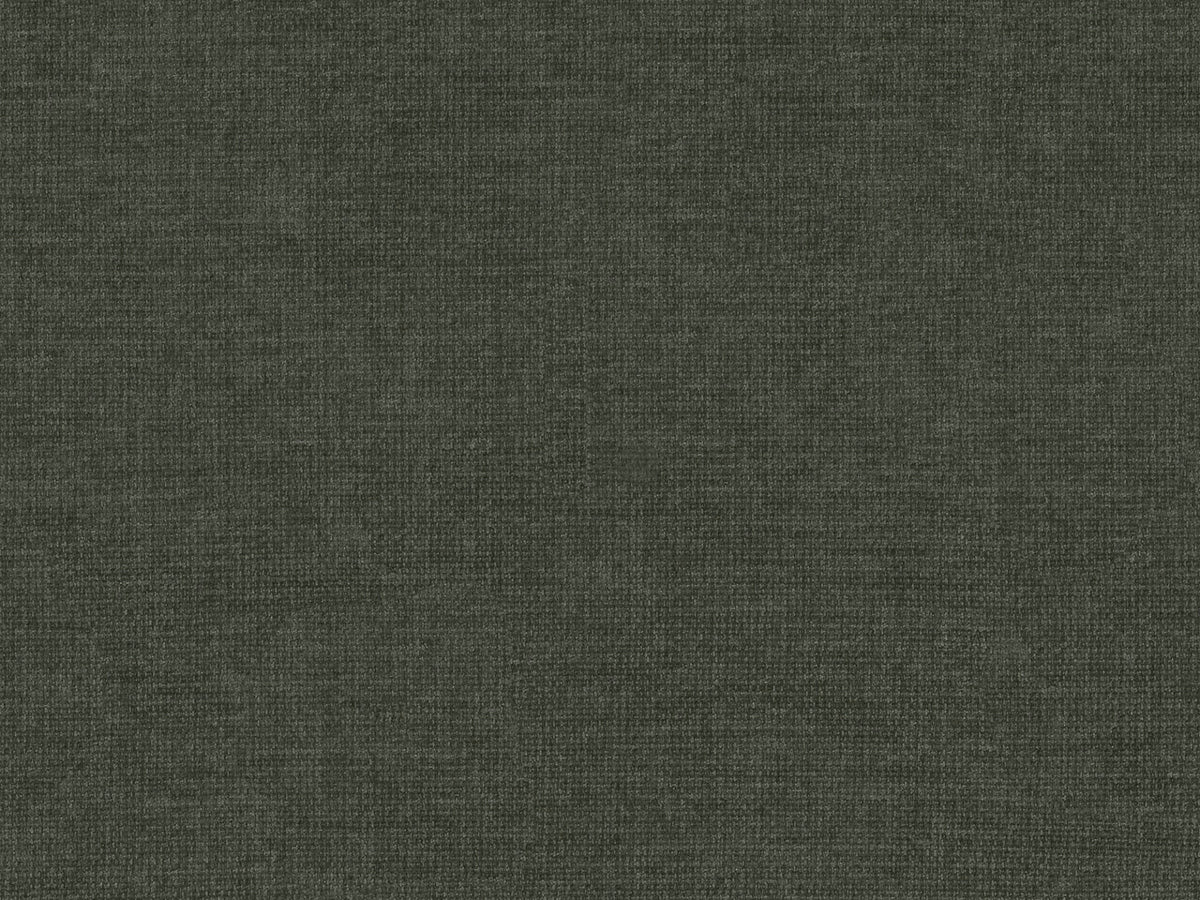 Aveline Bett mit gepolstertem Kopfteil, Stoffbezug Wind, Liegefläche 200 x 200 cm, schwarze Holzbeine, Farbe Ivory-Wind, von Micadoni