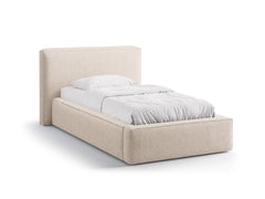 Jodie Bed with Storage and Headboard, 90 cm