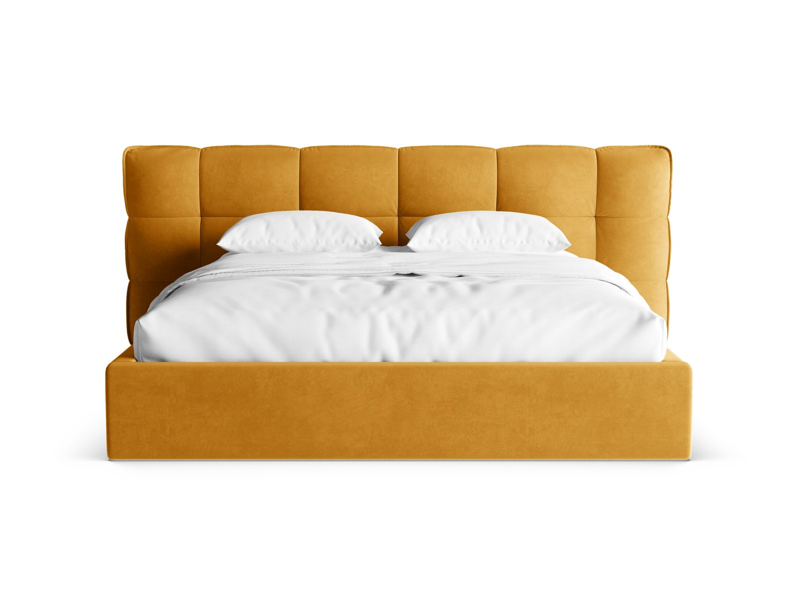 Modernes Eric Bett mit Stauraum und elegantem Kopfteil in 200 cm Breite, ideal für stilvolle Schlafzimmerlösungen.