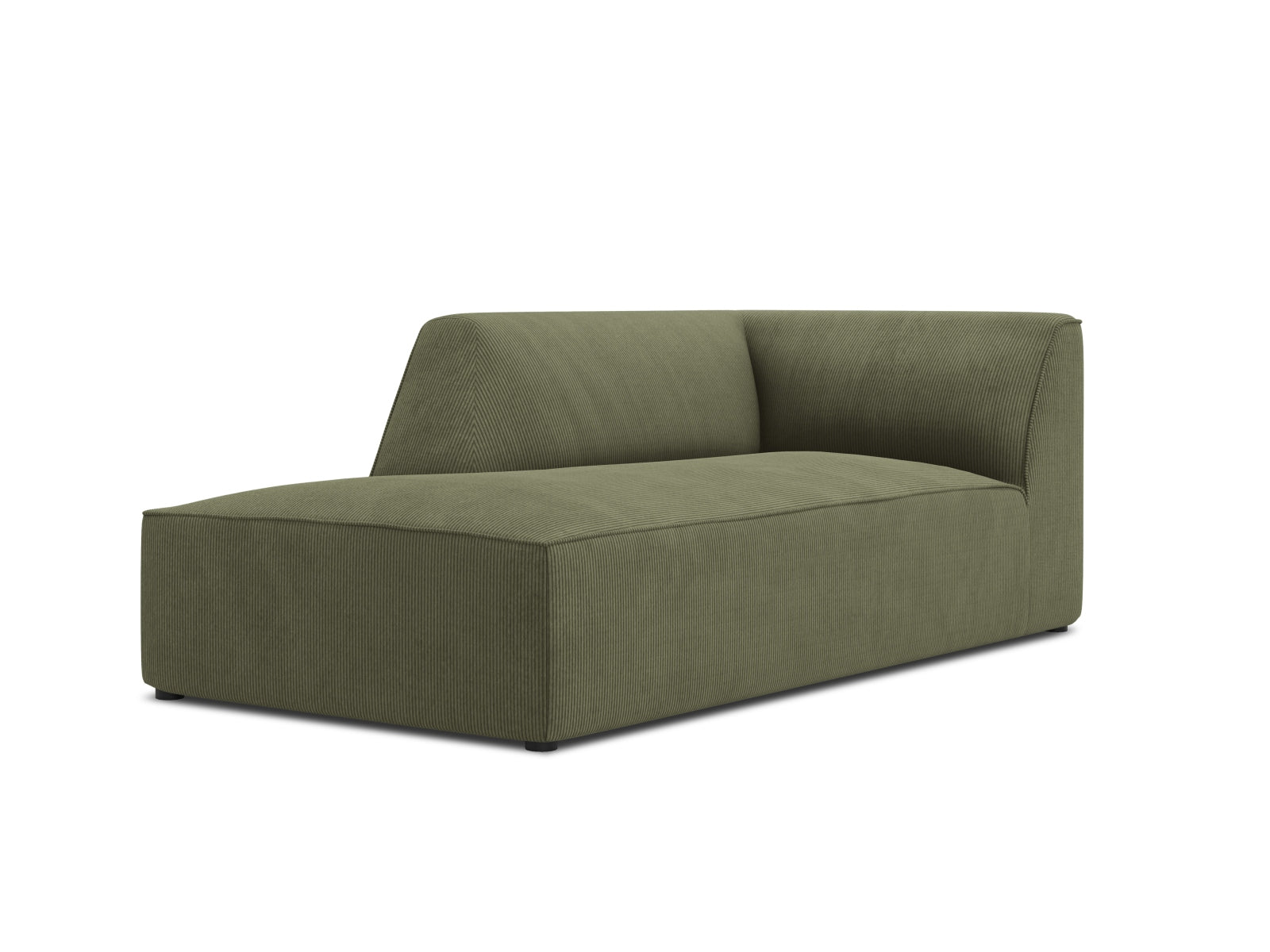 Ruby Sofa Chaise Lounge links 1 Sitz in Green präsentiert im Onlineshop von KAQTU Design AG. L-Sofa links ist von Micadoni