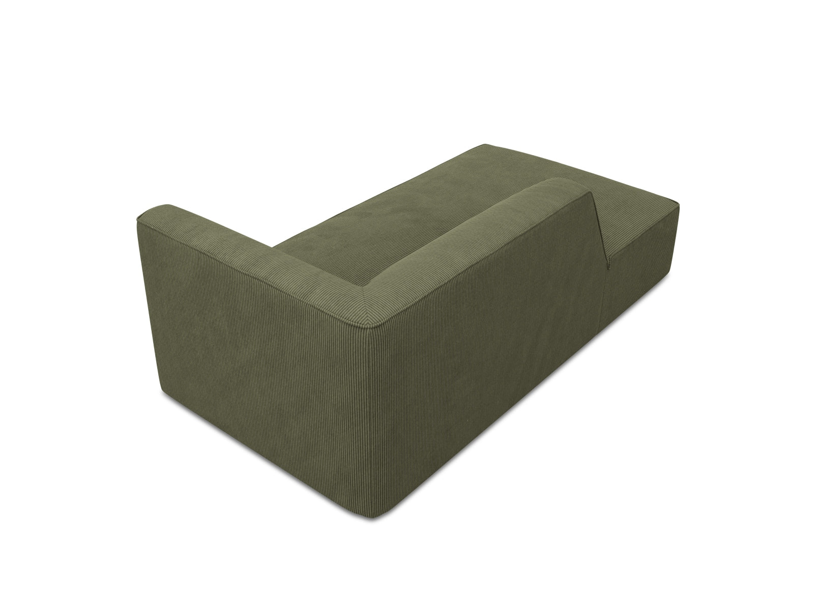 Ruby Sofa Chaise Lounge links 1 Sitz in Green präsentiert im Onlineshop von KAQTU Design AG. L-Sofa links ist von Micadoni