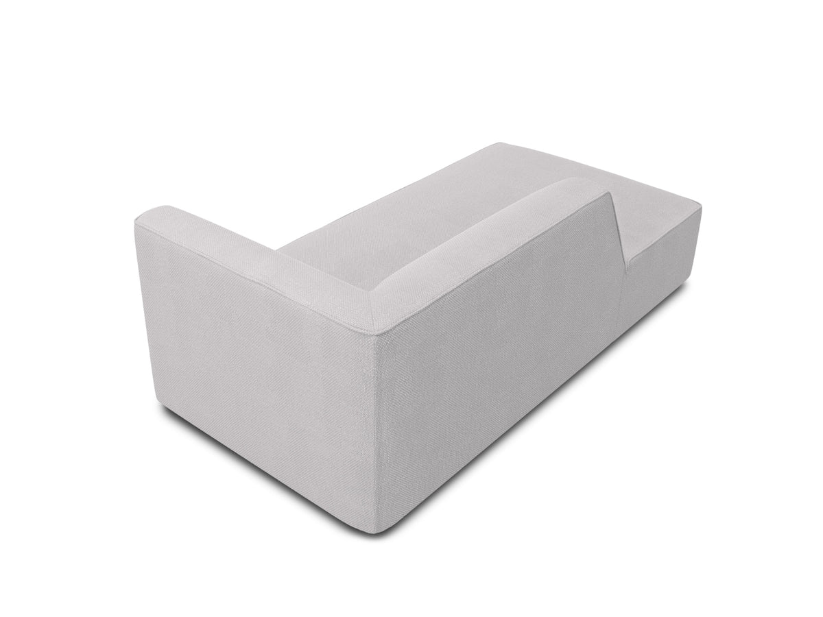 Ruby Sofa Chaise Lounge links 1 Sitz in Light Grey-Ottawa präsentiert im Onlineshop von KAQTU Design AG. L-Sofa links ist von Micadoni