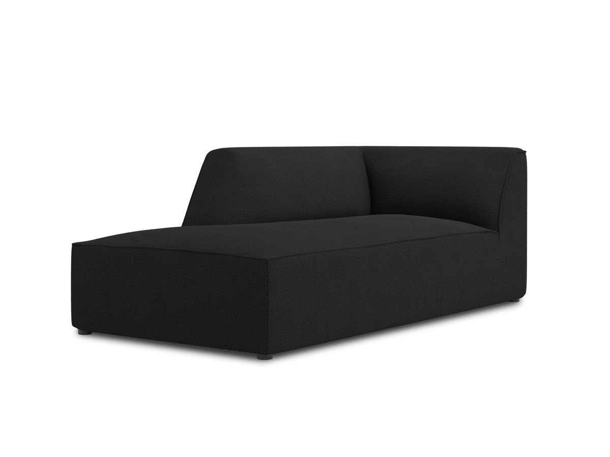 Ruby Sofa Chaise Lounge links 1 Sitz in Black-Ottawa präsentiert im Onlineshop von KAQTU Design AG. L-Sofa links ist von Micadoni