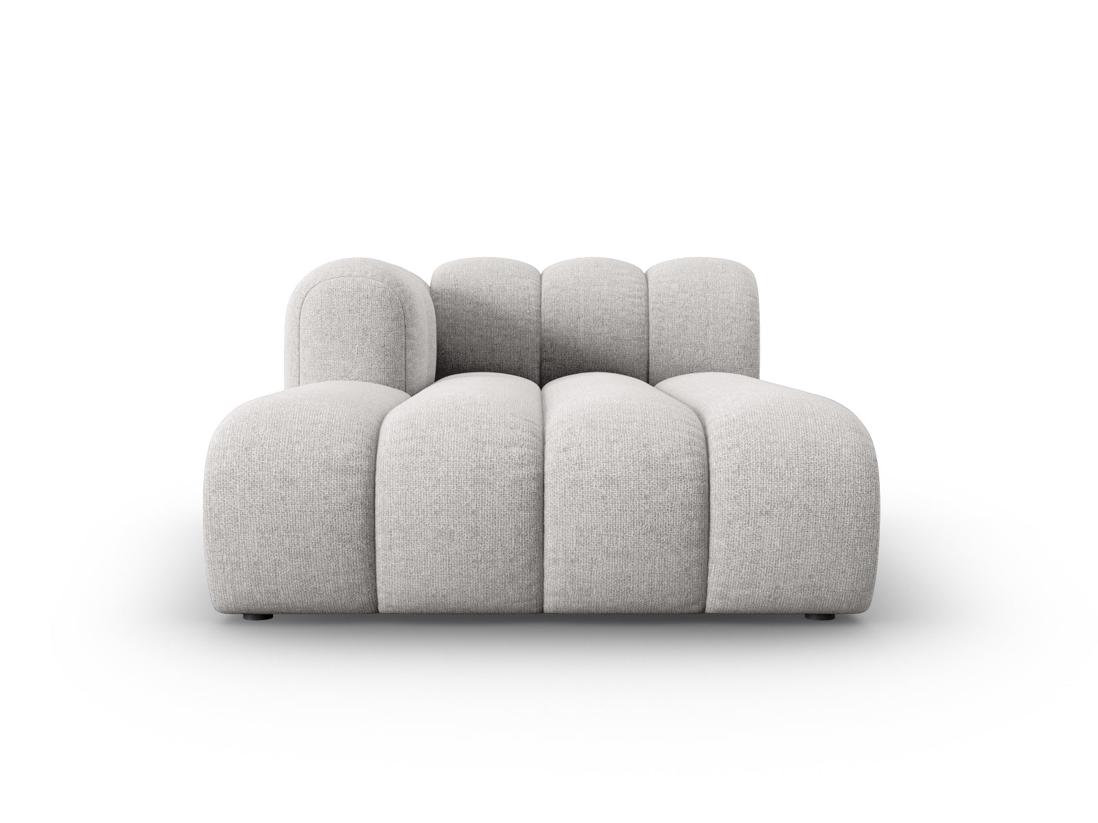 Lupine Sofa Chaise Lounge links 2 Sitzer in Light Grey präsentiert im Onlineshop von KAQTU Design AG. L-Sofa links ist von Micadoni