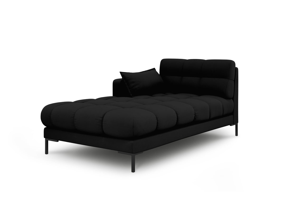 Mamaia Sofa Chaise Lounge links 1 Sitz in Black/Schwarz-Neve präsentiert im Onlineshop von KAQTU Design AG. L-Sofa links ist von Micadoni