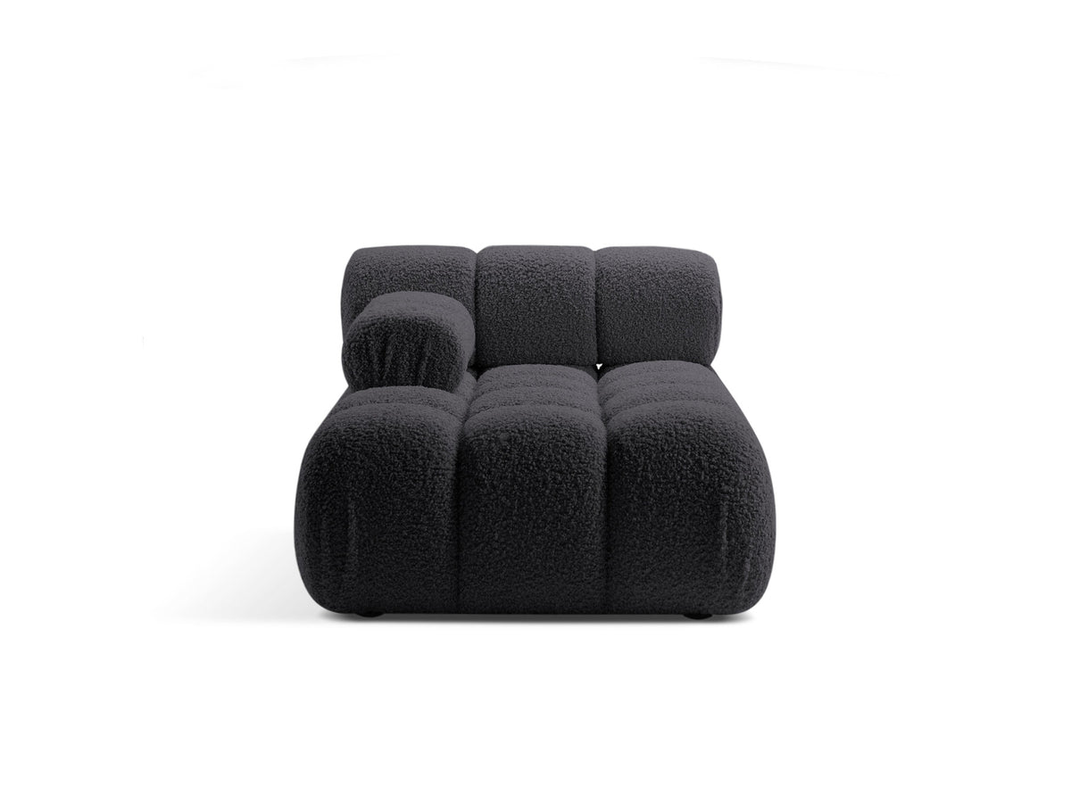 Bellis Sofa Chaise Lounge links 1 Sitz 94cm in Graphite-Rolf präsentiert im Onlineshop von KAQTU Design AG. Modulares Sofa ist von Micadoni