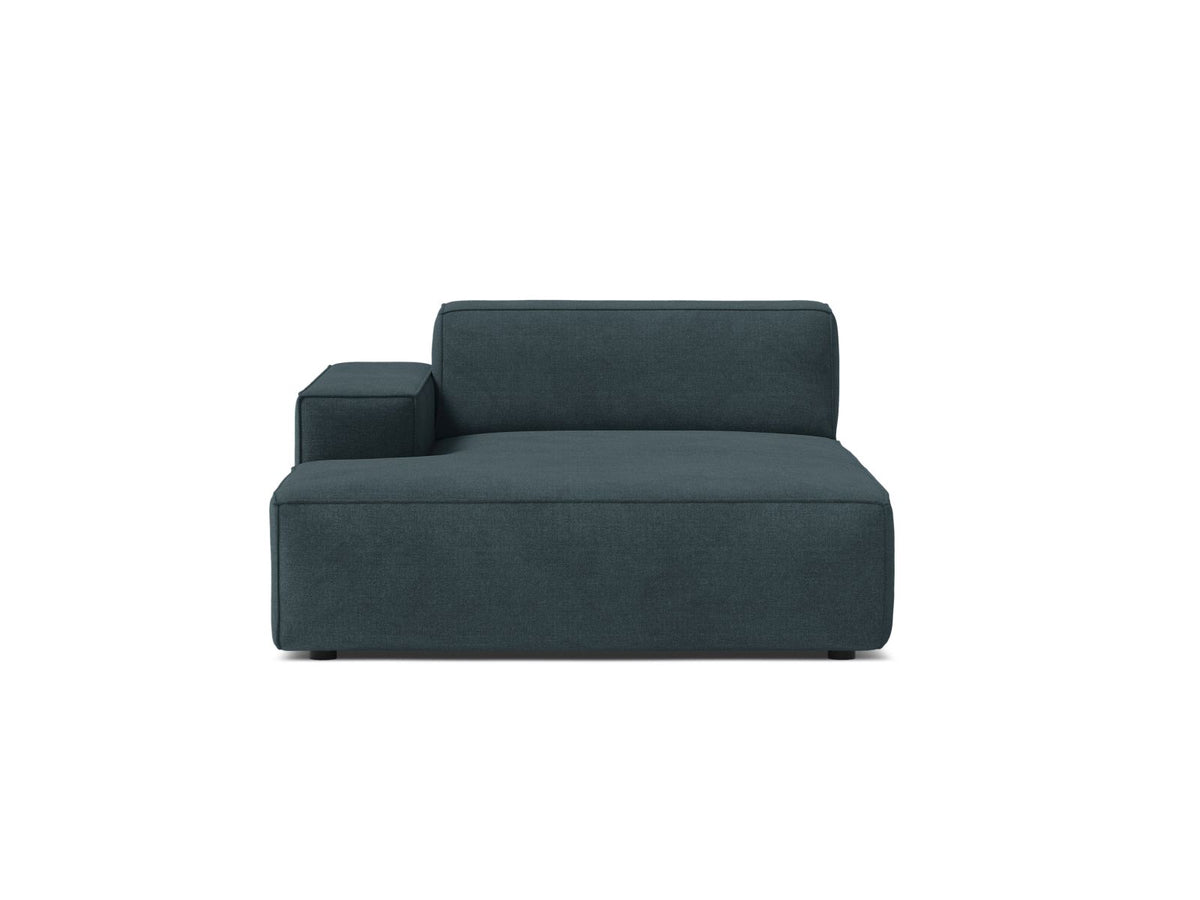 1-Sitzer Chaise Longue Links Jodie in Deep Petrol-Liberty präsentiert im Onlineshop von KAQTU Design AG. Modulares Sofa ist von Micadoni