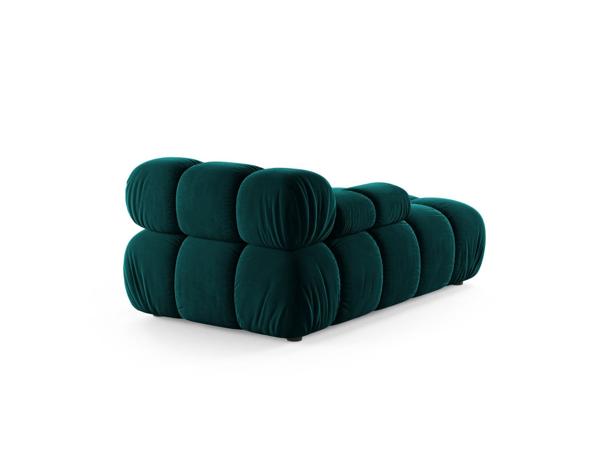 1-Sitzer Chaise Longue links Bellis in Deep Petrol-Venus präsentiert im Onlineshop von KAQTU Design AG. Modulares Sofa ist von Micadoni