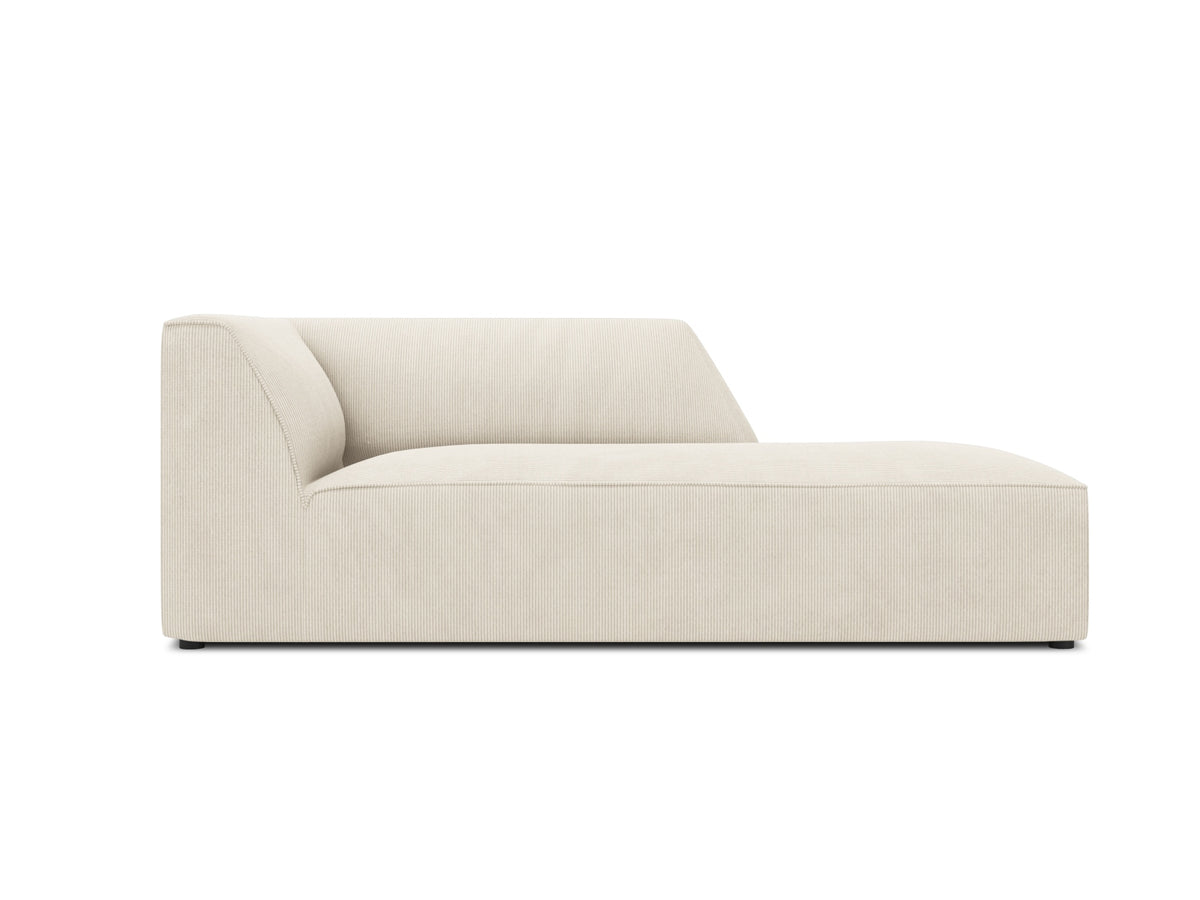 Ruby Sofa Chaise Lounge rechts 1 Sitz in Light Beige-Scala präsentiert im Onlineshop von KAQTU Design AG. L-Sofa rechts ist von Micadoni