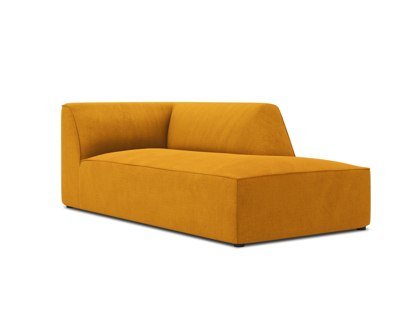 Ruby Sofa Chaise Lounge rechts 1 Sitz in Yellow präsentiert im Onlineshop von KAQTU Design AG. L-Sofa rechts ist von Micadoni