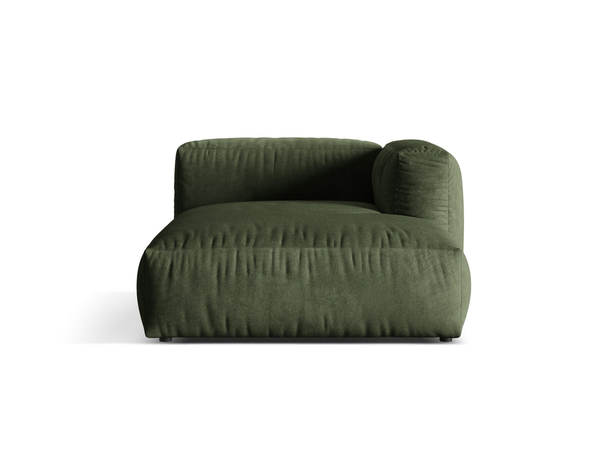 Martina Sofa Chaise Lounge rechts 1 Sitz in Green-Vogue präsentiert im Onlineshop von KAQTU Design AG. L-Sofa rechts ist von Micadoni