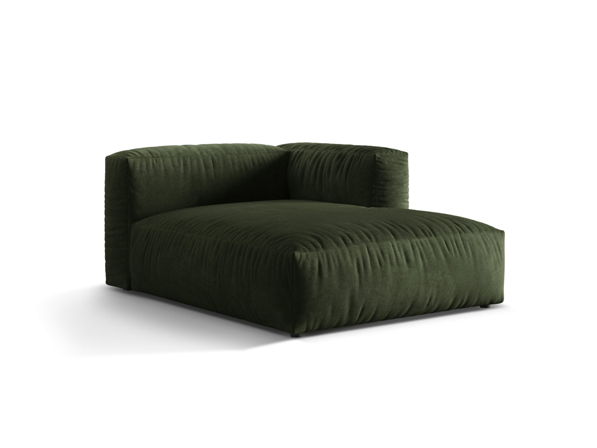 Martina Sofa Chaise Lounge rechts 1 Sitz in Green-Vogue präsentiert im Onlineshop von KAQTU Design AG. L-Sofa rechts ist von Micadoni