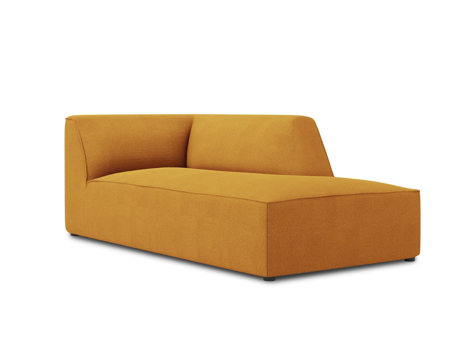 Ruby Sofa Chaise Lounge rechts 1 Sitz in Yellow präsentiert im Onlineshop von KAQTU Design AG. L-Sofa rechts ist von Micadoni