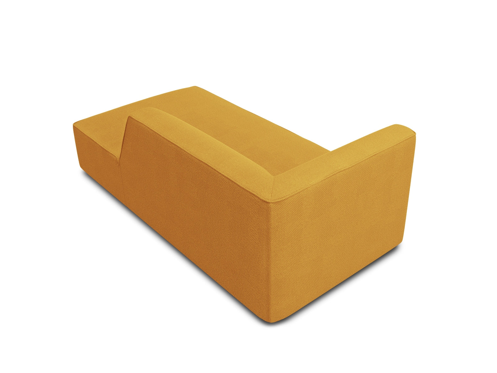 Ruby Sofa Chaise Lounge rechts 1 Sitz in Yellow präsentiert im Onlineshop von KAQTU Design AG. L-Sofa rechts ist von Micadoni