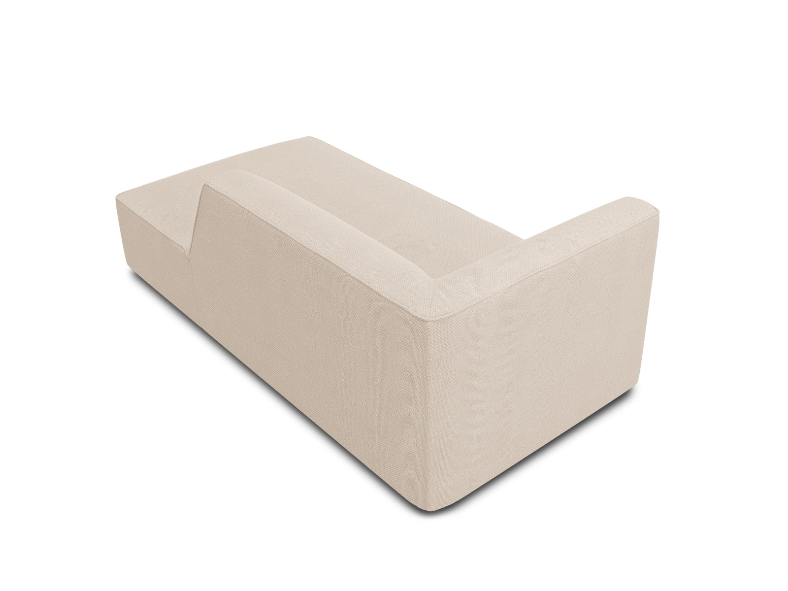 Ruby Sofa Chaise Lounge rechts 1 Sitz in Beige präsentiert im Onlineshop von KAQTU Design AG. L-Sofa rechts ist von Micadoni