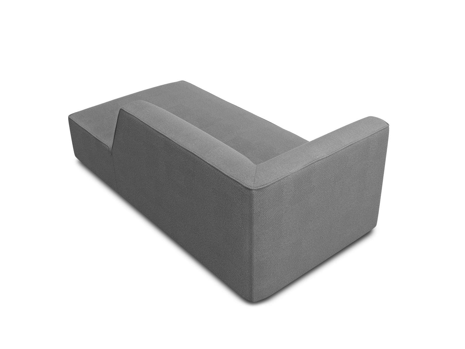 Ruby Sofa Chaise Lounge rechts 1 Sitz in Grey präsentiert im Onlineshop von KAQTU Design AG. L-Sofa rechts ist von Micadoni