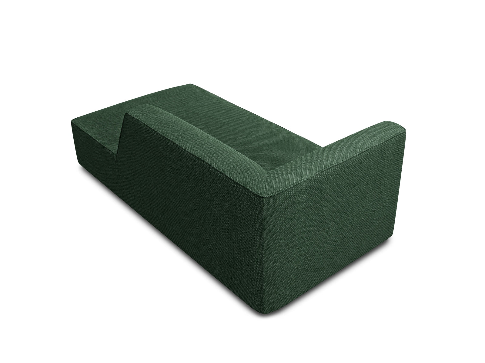 Ruby Sofa Chaise Lounge rechts 1 Sitz in Green präsentiert im Onlineshop von KAQTU Design AG. L-Sofa rechts ist von Micadoni
