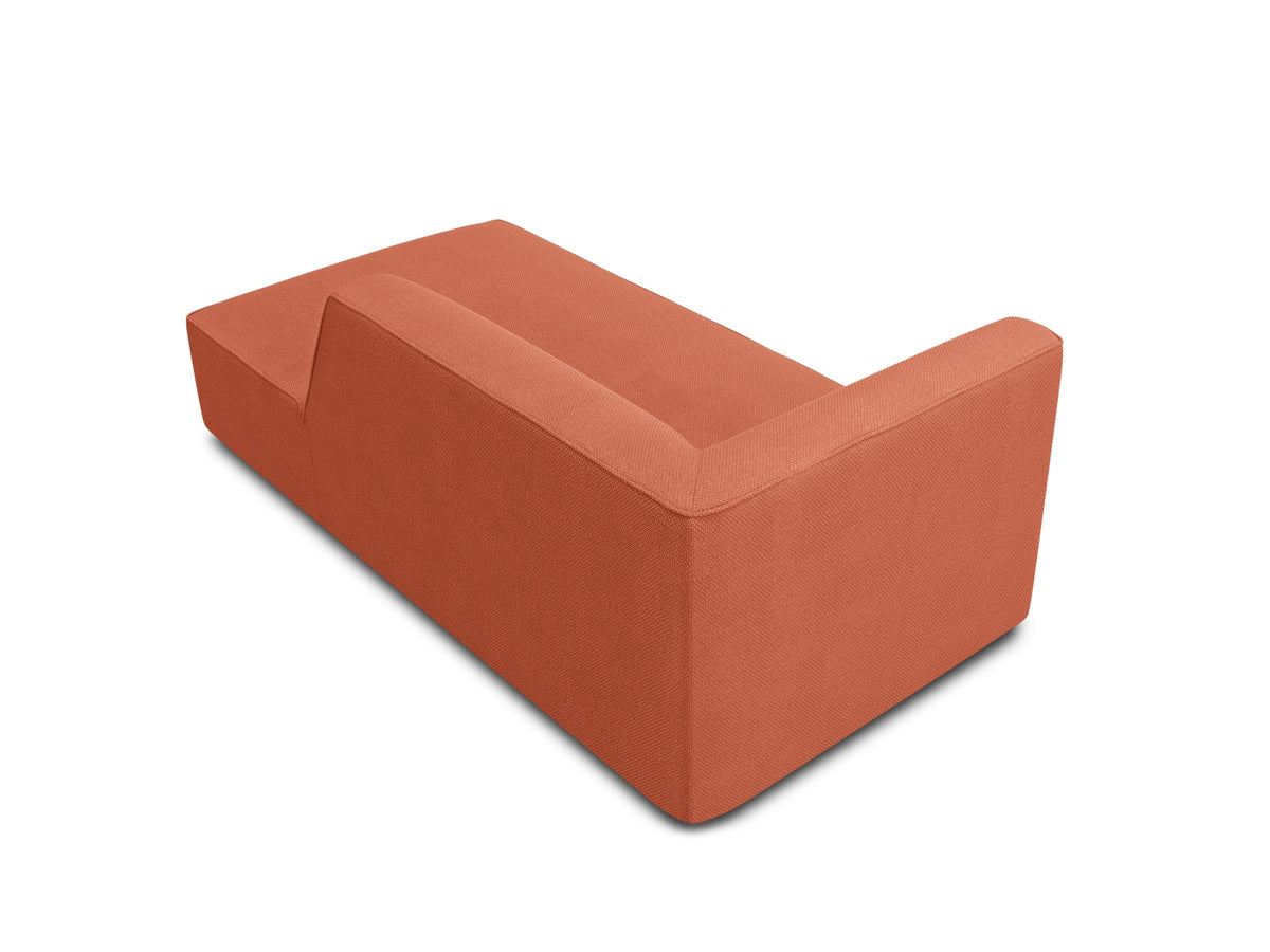 Ruby Sofa Chaise Lounge rechts 1 Sitz in Coral-Ottawa präsentiert im Onlineshop von KAQTU Design AG. L-Sofa rechts ist von Micadoni