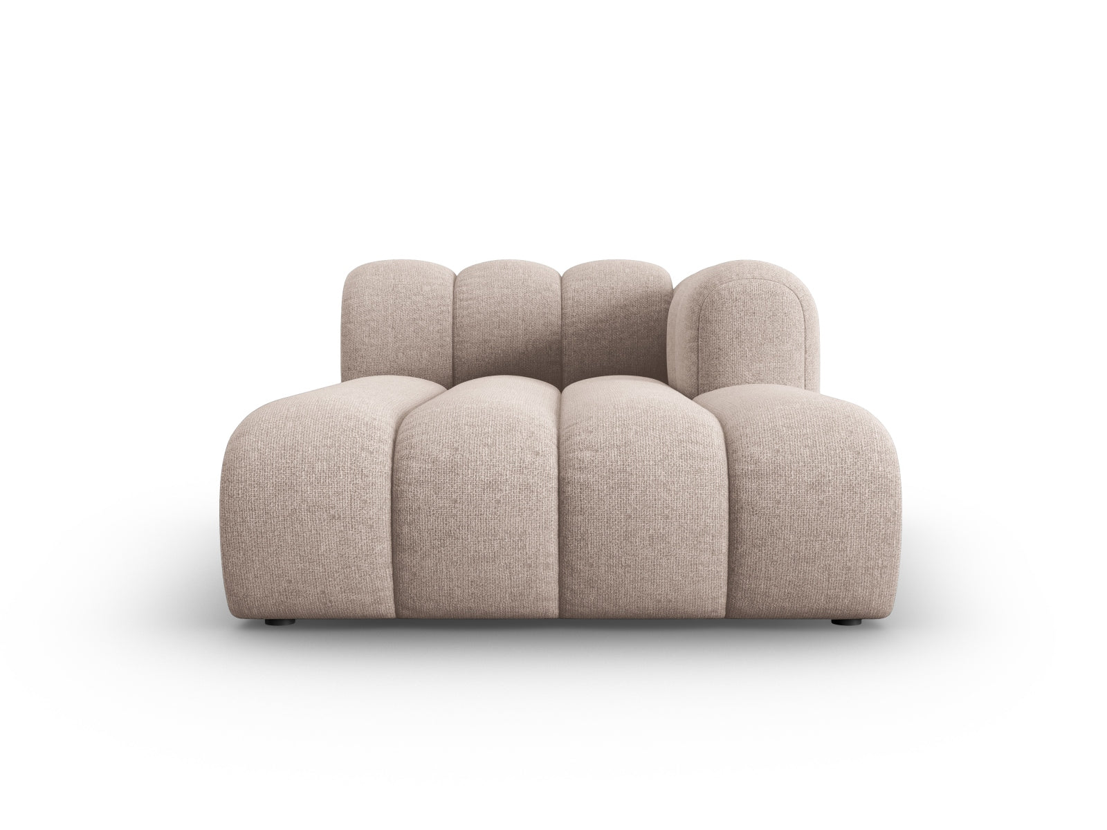 Lupine Sofa Chaise Lounge rechts 2 Sitzer in Beige präsentiert im Onlineshop von KAQTU Design AG. L-Sofa rechts ist von Micadoni