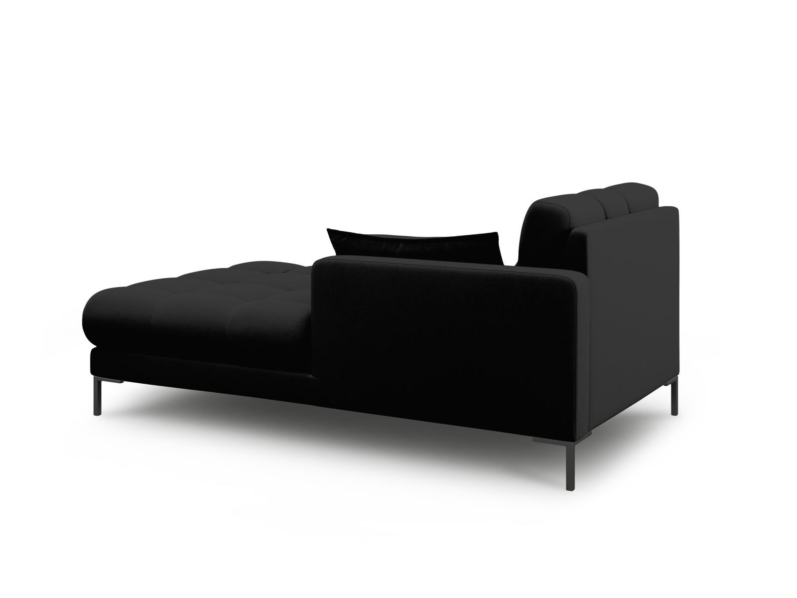 Mamaia Sofa Chaise Lounge rechts 1 Sitz in Black/Schwarz präsentiert im Onlineshop von KAQTU Design AG. L-Sofa rechts ist von Micadoni