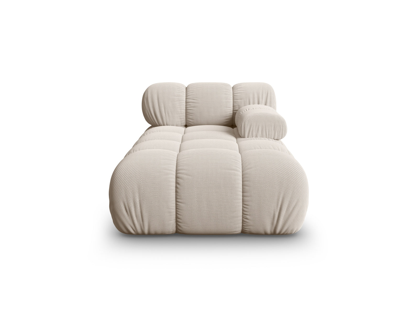 Bellis Sofa Chaise Lounge rechts 1 Sitz 94cm in Light Beige-Sonic präsentiert im Onlineshop von KAQTU Design AG. L-Sofa rechts ist von Micadoni