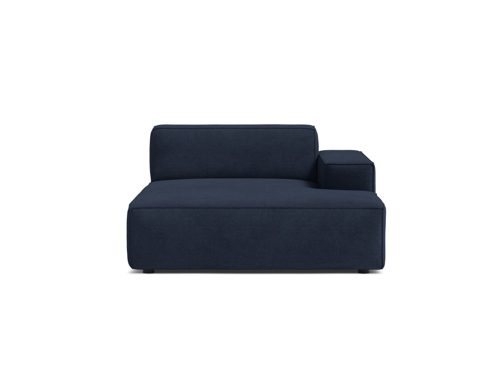 1-Sitzer Chaise Longue Rechts Jodie in Navy Blue-Liberty präsentiert im Onlineshop von KAQTU Design AG. Modulares Sofa ist von Micadoni