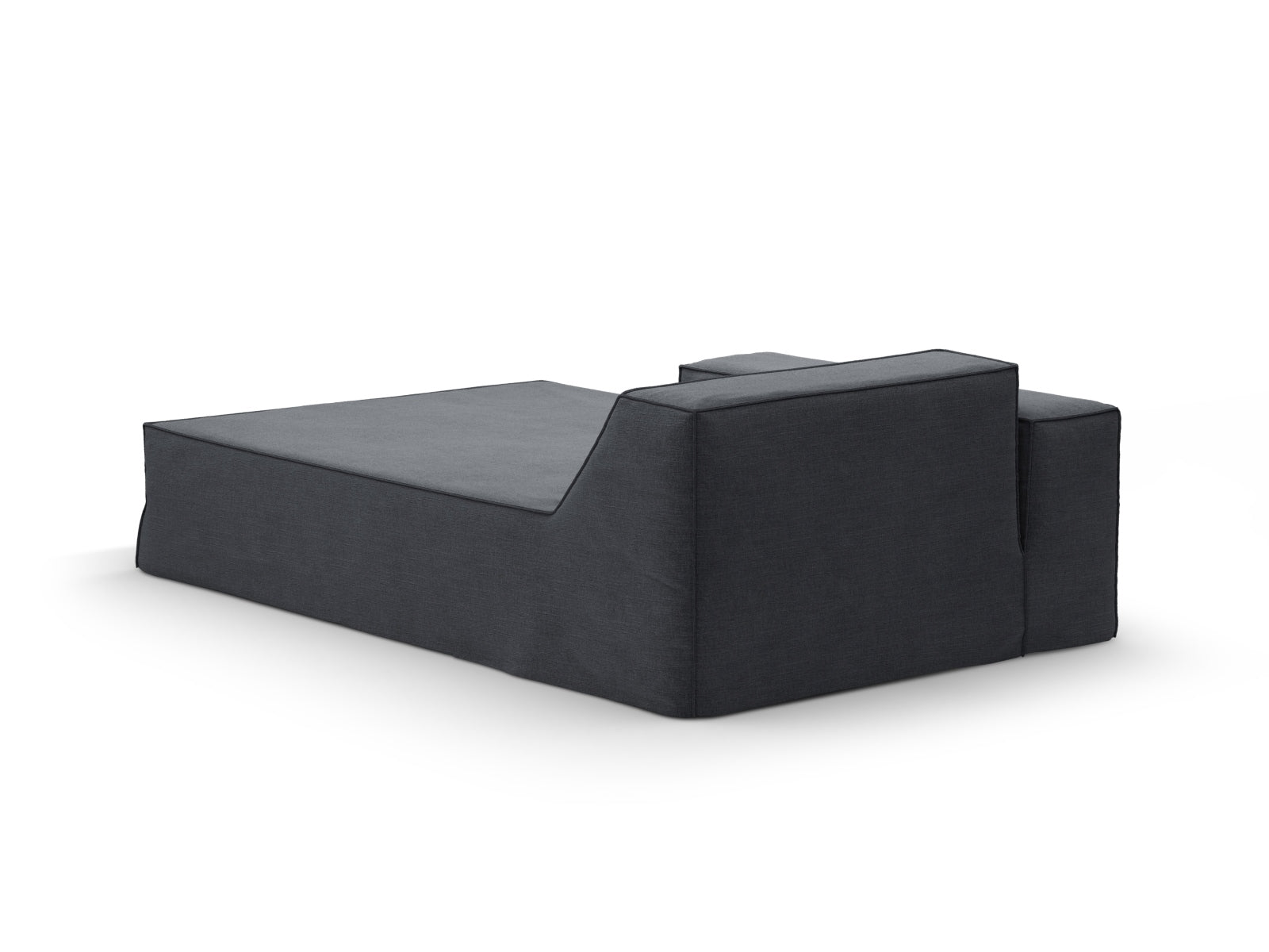 Jodie Modular Chaise Longue rechts  1 Sitzer in Grey And Blue präsentiert im Onlineshop von KAQTU Design AG. Modulares Sofa ist von Micadoni