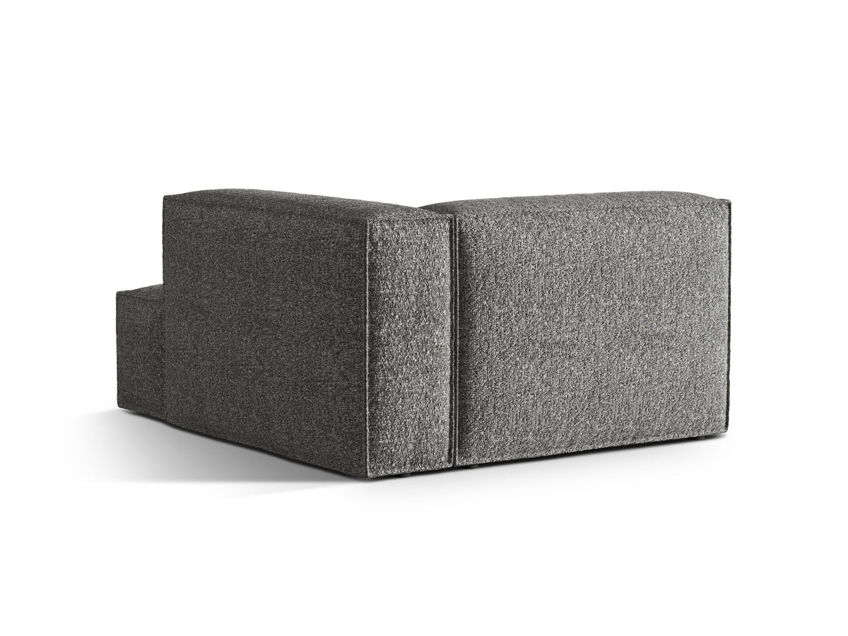 Nuria Boucle Chaise Longue rechts 1 Sitzer in Graphite-Monet präsentiert im Onlineshop von KAQTU Design AG. Modulares Sofa ist von Micadoni