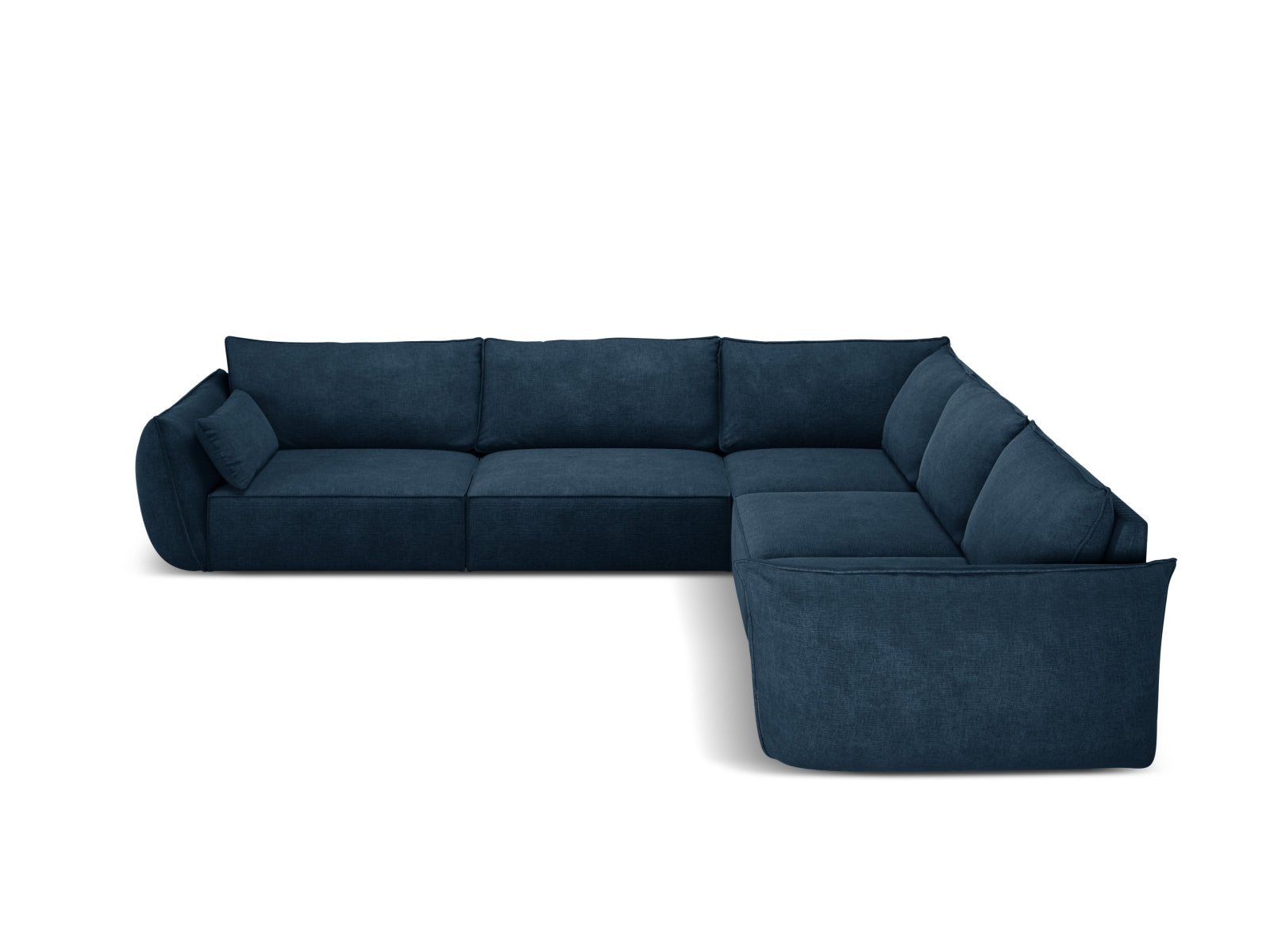 Kaelle Symmetrical Ecksofa 7 Sitzer in Royal Blue präsentiert im Onlineshop von KAQTU Design AG. Ecksofa ist von Micadoni
