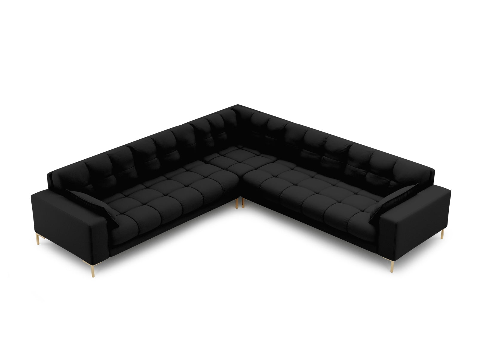 Entdecken Sie das stilvolle Mamaia Ecksofa 6 Sitzer von Micadoni – ideal für gesellige Abende und entspannte Momente in Ihrem Wohnzimmer.