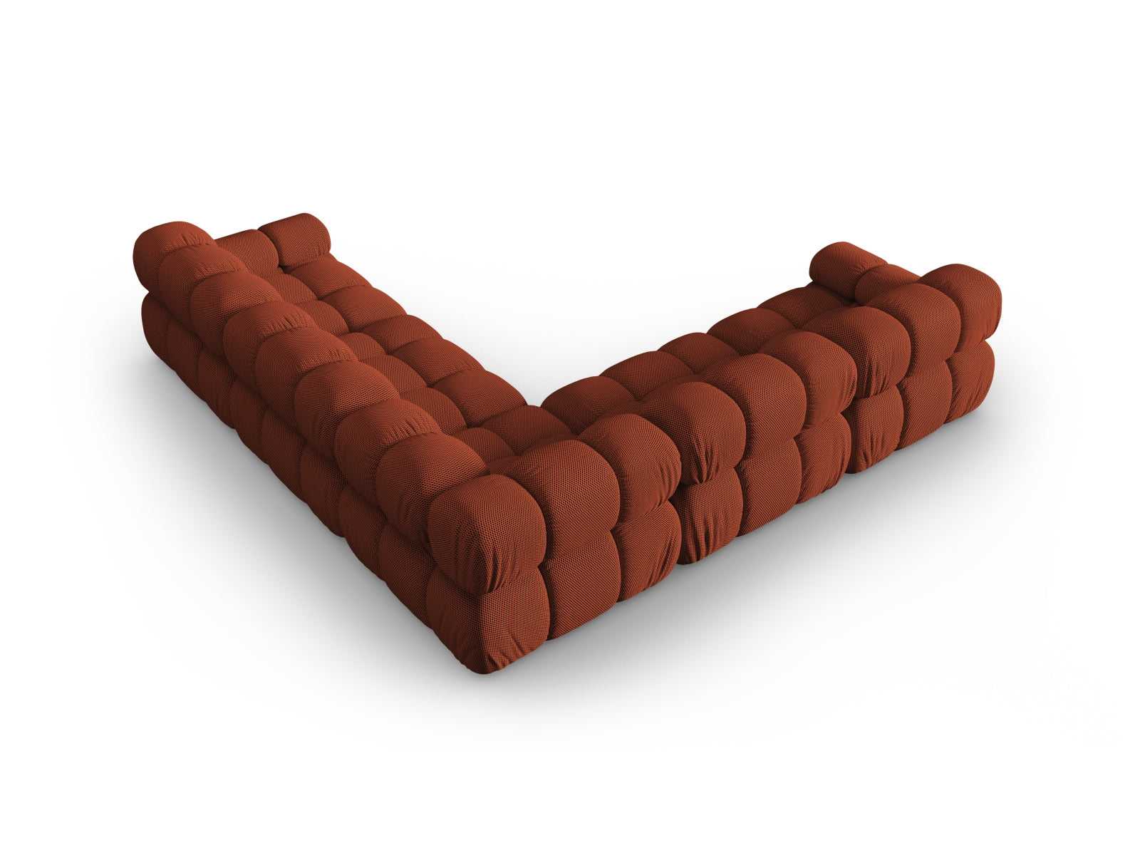 Bellis Symmetrical Ecksofa 5 Sitzer 282cm in Brick präsentiert im Onlineshop von KAQTU Design AG. Ecksofa ist von Micadoni