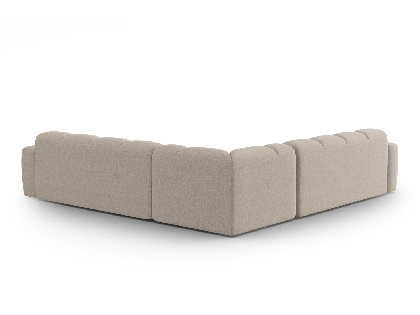 Lisa Symmetrical Ecksofa 5 Sitzer in Sand präsentiert im Onlineshop von KAQTU Design AG. Ecksofa ist von Micadoni