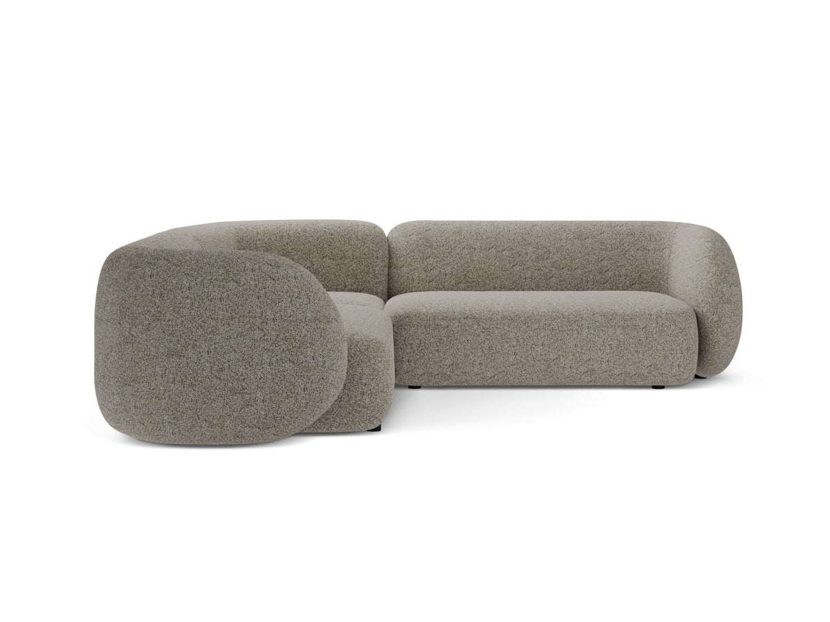 5-Sitzer Ecksofa modular symmetrisch Kate in Beige Melange-Puente präsentiert im Onlineshop von KAQTU Design AG. Ecksofa ist von Micadoni
