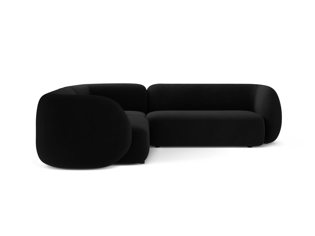 5-Sitzer Modular Ecksofa Symmetric Kate in Black-Salvador präsentiert im Onlineshop von KAQTU Design AG. Ecksofa ist von Micadoni