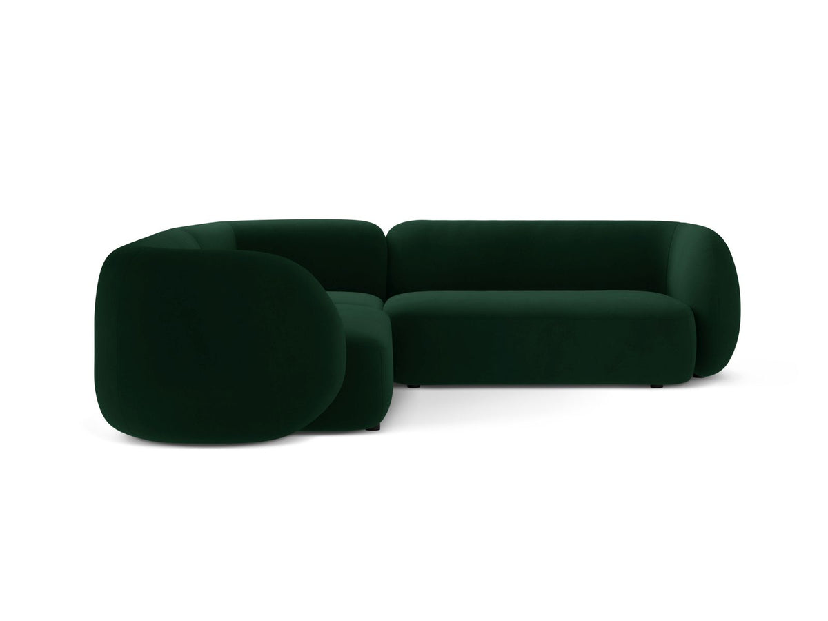 5-Sitzer Modular Ecksofa Symmetric Kate in Bottle Green-Salvador präsentiert im Onlineshop von KAQTU Design AG. Ecksofa ist von Micadoni