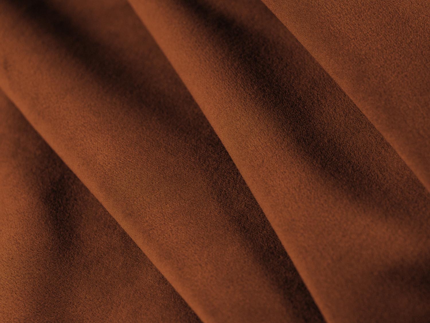 Lupine Velour Symmetrical modulares Ecksofa 5 Sitzer in Terracotta präsentiert im Onlineshop von KAQTU Design AG. Ecksofa ist von Micadoni