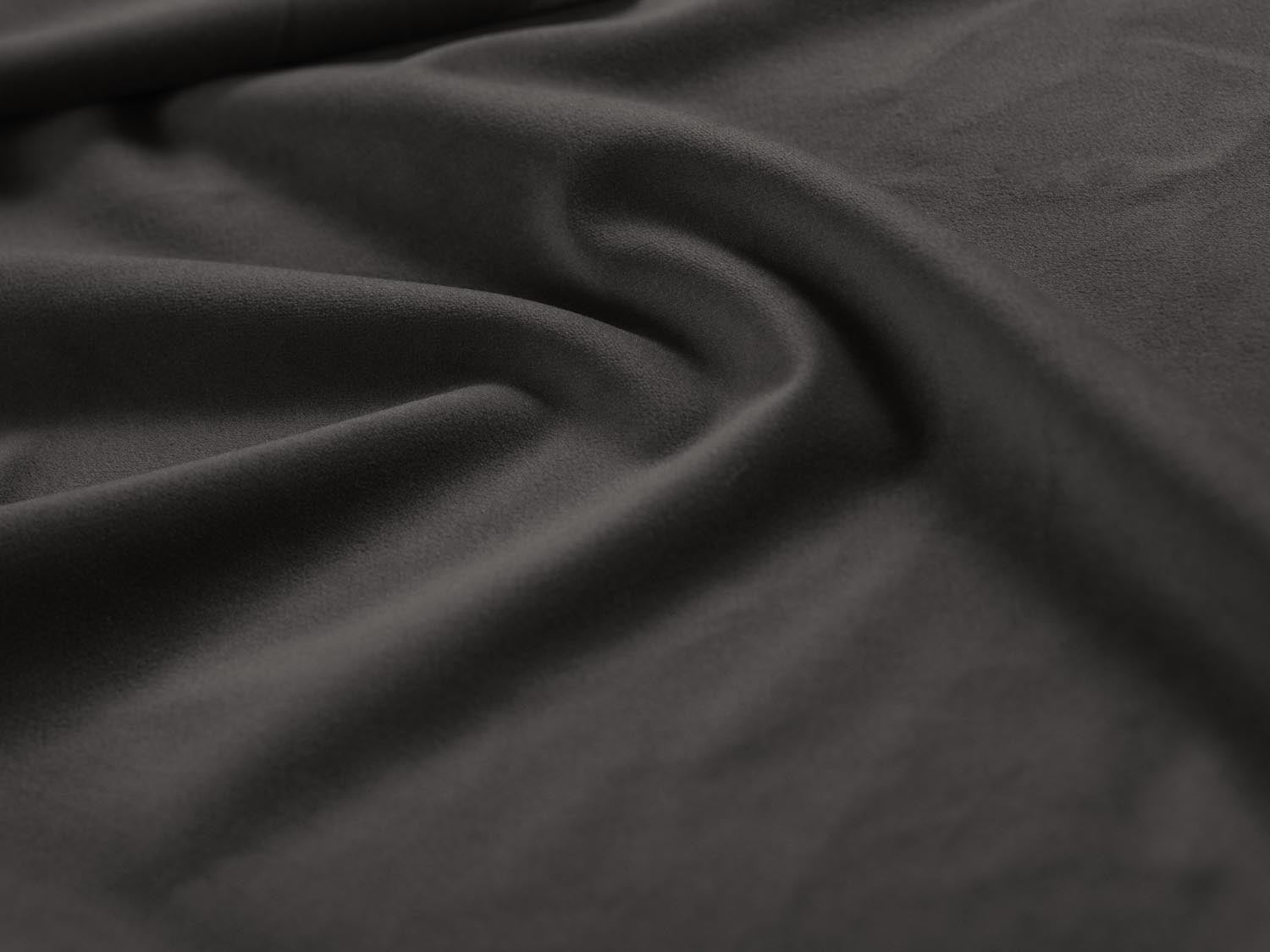 Mamaia Velour Symmetrical Ecksofa 6 Sitzer in Dark Grey/Gold präsentiert im Onlineshop von KAQTU Design AG. Ecksofa ist von Micadoni